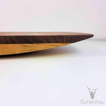 Eichenfrau Balance Board form960 - Massivholz Nussbaum mit Eiche 04
