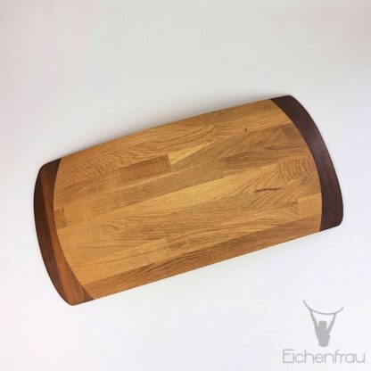 Eichenfrau Balance Board form960 - Massivholz Nussbaum mit Eiche 06