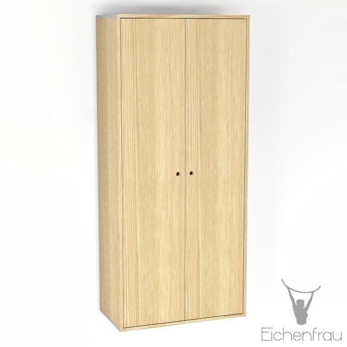 Zweitüriger Schrank 180×42 cm (HxT) form500-49 – Eichenfrau Online-Shop