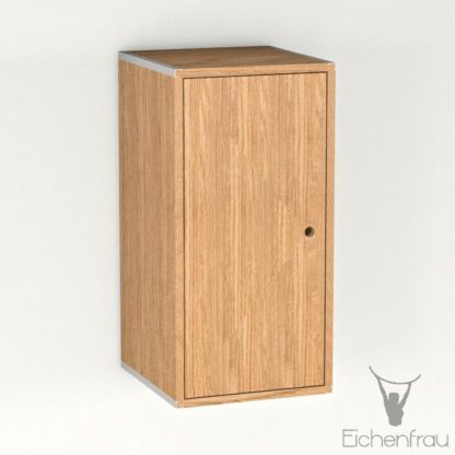 Eichenfrau Eintüriger Schrank form500-46 Massivholz Eiche