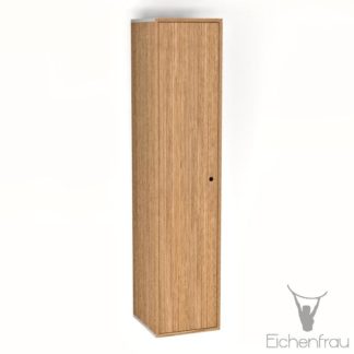Eichenfrau Eintüriger Schrank form500-47 Massivholz Eiche