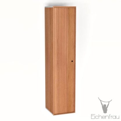 Eichenfrau Eintüriger Schrank form500-47 Massivholz Kirschbaum