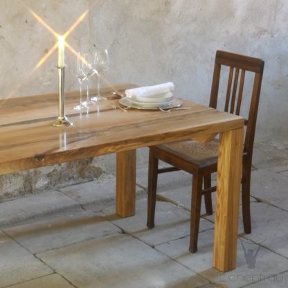 Esstisch Esche Massivholz 90 x 75 cm (BxH) form201 – Bild 4