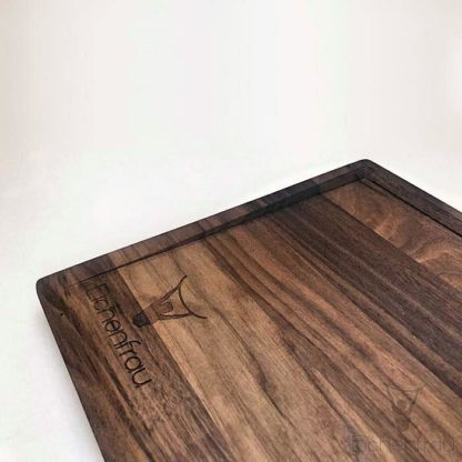 Eichenfrau Schneidebrett form907 Nussbaum 50x29x2.6 cm 04