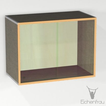 Eichenfrau Schiebetürschrank 60x42 cm (HxT) form500-52 Multiplex Schlamm