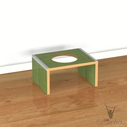 Eichenfrau Hundebar 40x20x31 cm (BxHxT) form950 Multiplex Limette