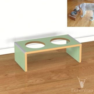 Eichenfrau Hundebar 60x20x31 cm (BxHxT) form951 Multiplex Avocado