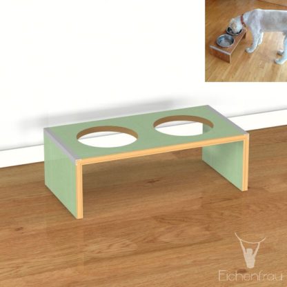 Eichenfrau Hundebar 60x20x31 cm (BxHxT) form951 Multiplex Avocado